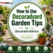 decoradyard garden tips by decoratoradvice
